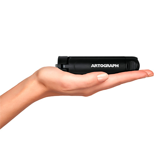Artograph Mini Tripod Tabletop Stand for Digital Projectors and Camera - Black - 25005