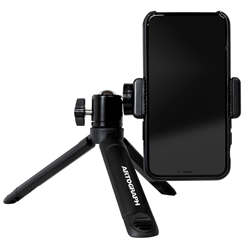 Artograph Mini Tripod Tabletop Stand for Digital Projectors and Camera - Black - 25005