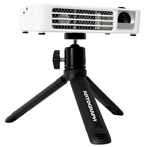 Artograph Mini Tripod Tabletop Stand for Digital Projectors and Camera - Black - 25005