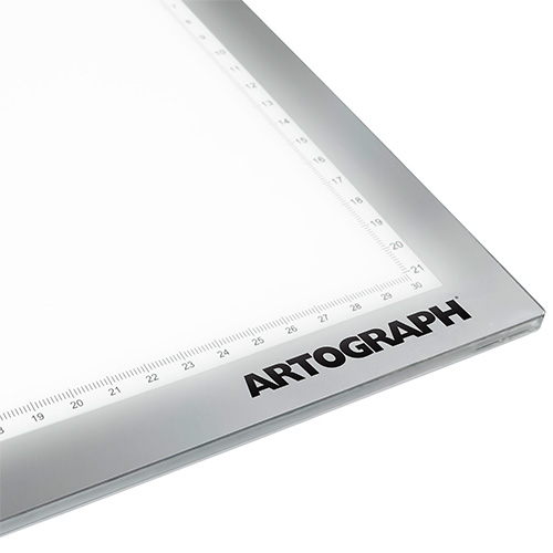 Artograph Featherweight Ulta-Thin Dimmable LightPad - Silver - (2 Sizes Available)