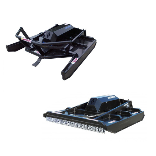  Blue Diamond Brush Cutter, 60" Extreme Duty Open/Closed Front 3 Blade - (3 Options Available)