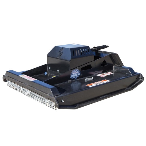  Blue Diamond Brush Cutter Mini Skid Steer 50" 80cc 13-20 GPM Closed Front Full Size Skid Steer Mount - 103735