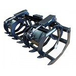 Blue Diamond Root Grapple, Heavy Duty Series 2, Dual Clamps - (3 Options Available) ET18397