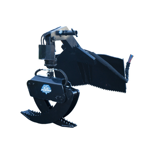  Blue Diamond Log Grapple SS Model, Manual/Hydraulic Rotation - (2 Options Available)