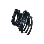 Blue Diamond Tractor Grapple Rake w/ Dual Top Clamps - (3 Options Available) ET18406