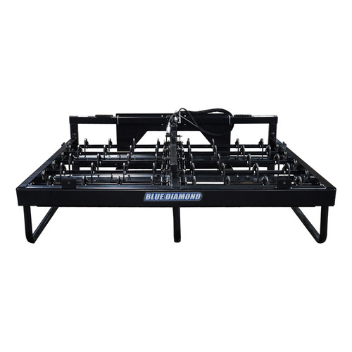  Blue Diamond Hay Accumulator Grapple with Skid Steer Mount, Fits 8-10 Square Bales - 111405