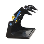 Blue Diamond Grapple Bucket 36" Mini Series w/ BOE, Mount, Clamp - (3 Options Available) ET18410