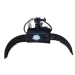 Blue Diamond Log Grapple Mini Series, Manual/Hydraulic Rotation w/ Mount - (8 Options Available) ET18427