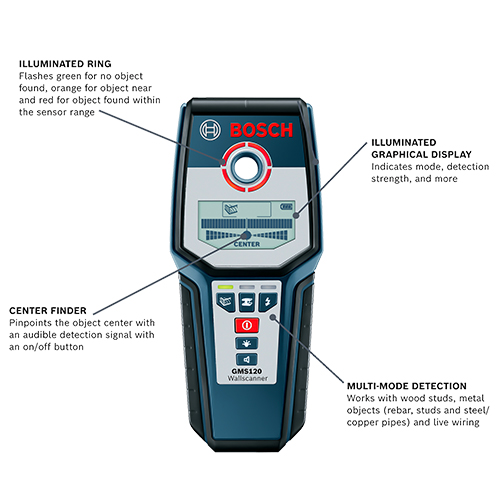 Bosch Wall Scanner GMS120