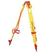 CST/Berger 72 in. Wing Screw Wood Flat Head Heavy-Duty Tripod - Orange - 60-WDW20HV-ONL ES6185