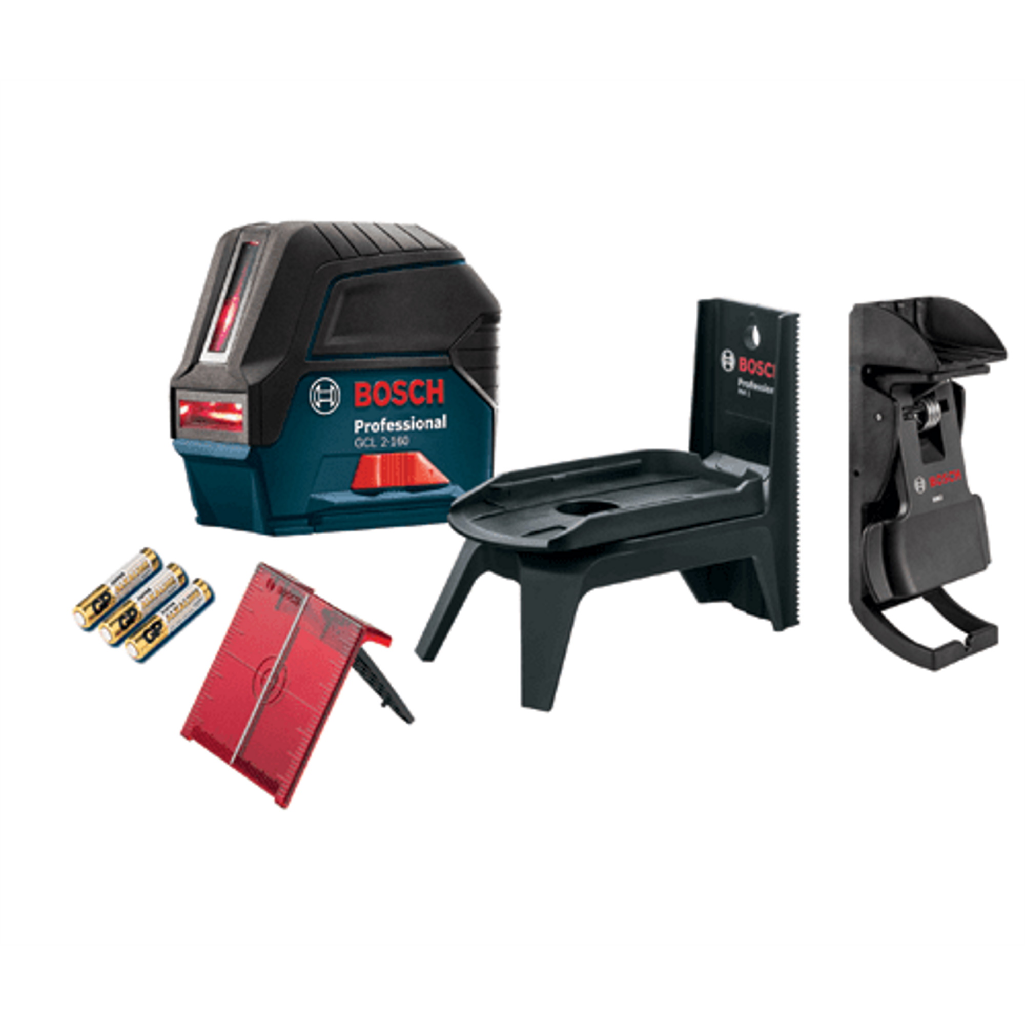 Bosch GCL 2-160 - Self-Leveling Cross-Line Laser with Plumb Points 2