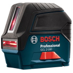 Bosch GCL 2-160 - Self-Leveling Cross-Line Laser with Plumb Points ES7757