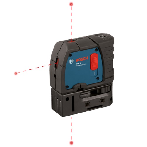 Bosch Gpl 3 S 3 Point Self Leveling Alignment Laser Level