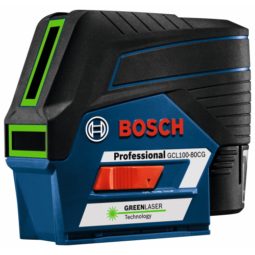 Bosch 12v Max Connected Green Beam Cross Line Laser With Plumb