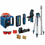 Bosch REVOLVE2000 Self-Leveling Horizontal and Vertical Rotary Laser Kit - GRL2000-40HVK ET10731