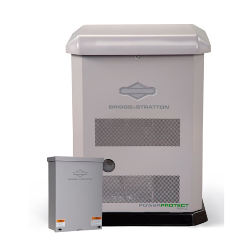 Briggs & Stratton PowerProtect PP13 - 13/11.5kW (LP/NG) Standby Generator w/ 100 amp 16-circuit Transfer Switch - 40742 ET17296