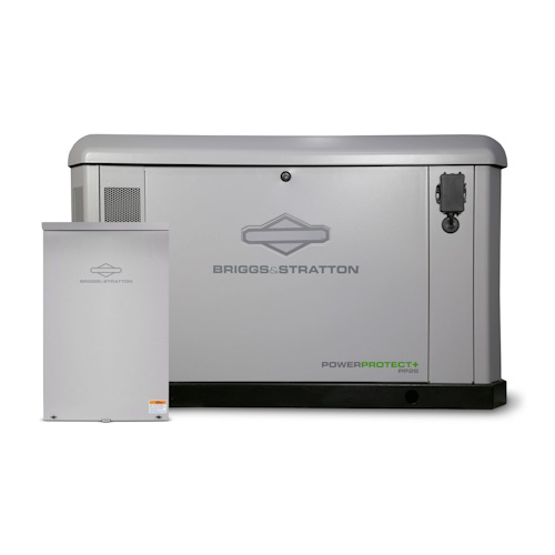  Briggs &amp; Stratton PowerProtect+ PP26+ 26/24kW (LP/NG) Standby Generator w/ EnergyTrak  + 200 amp Standard SED Transfer Switch + Symphony Choice Power Management - 040816 