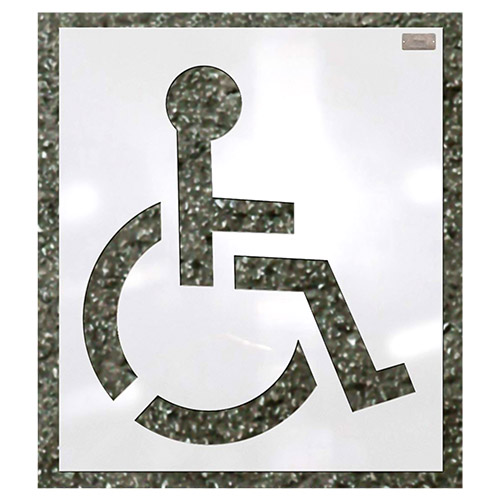 CH Hanson &quot;HANDICAP&quot; Stencil - (4 Sizes Available)