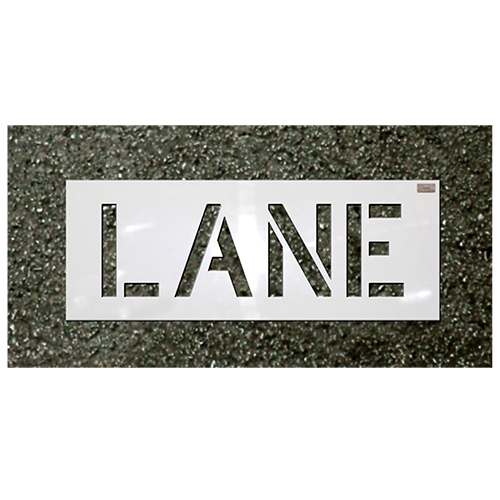 CH Hanson &quot;FIRE LANE&quot; Commercial Stencils - (4 Sizes Available) - (4 Sizes Available)