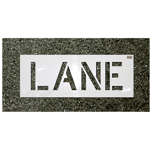 CH Hanson "FIRE LANE" Commercial Stencils - (4 Sizes Available) - (4 Sizes Available)