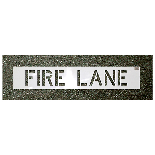CH Hanson &quot;FIRE LANE&quot; Commercial Stencils - (4 Sizes Available)