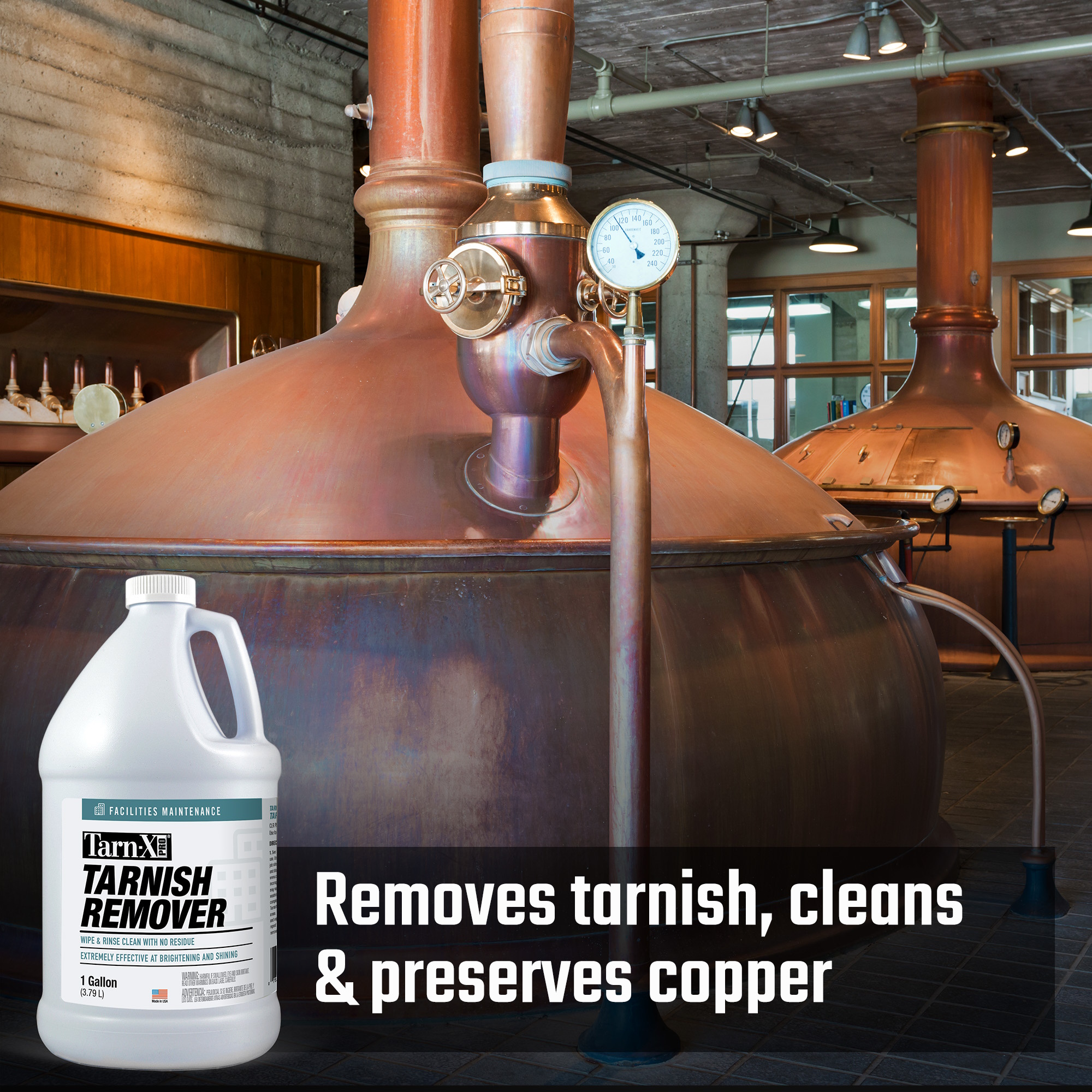 Tarn-X PRO® Tarnish Remover, 1 gal Bottle