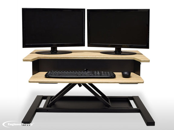 best stand up desk converters by luxor