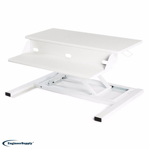 best stand up desk converters by luxor PI-CVTR-PRO-WH
