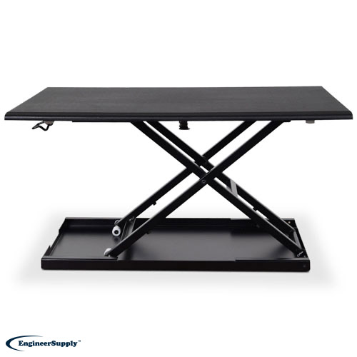 best stand up desk converters by luxor PI-CVTR32-BK