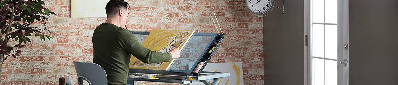 A Full Line of Drafting Table Desks for Drawing