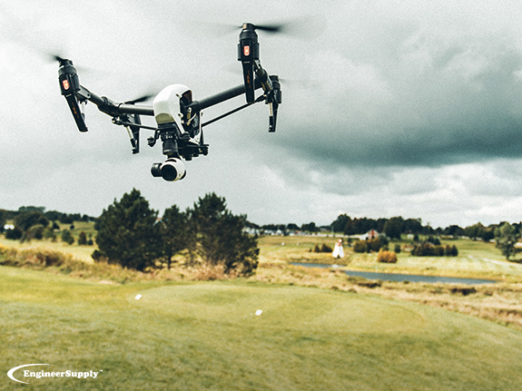 Aerial photography and procedure in surveying