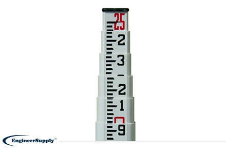 Survey measuring store stick