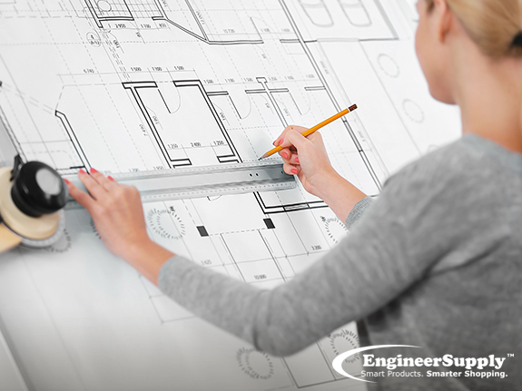 Drawing Size Reference Table, Architectural and Engineering Drawing Sizes -  EngineerSupply