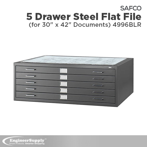 Blog top 5 cabinets for large documents safco steel flat file 4996BLR