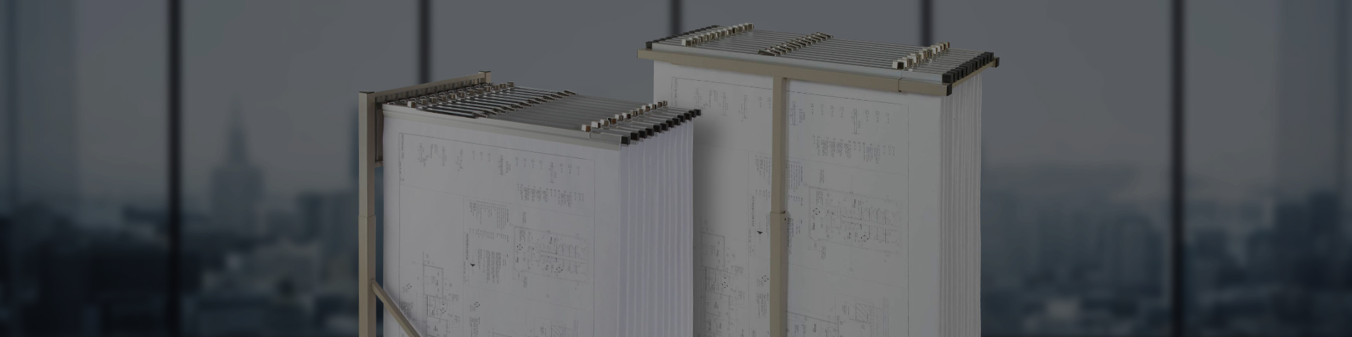 Brookside Design Vis-i-Rack Blueprint Storage Rack - VR864