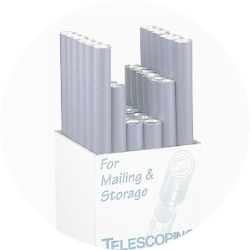 Blueprint Storage Tubes Poster Storage Tube Plastic Poster Tube