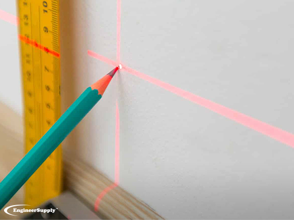 How to use a LASER LEVEL to hang stuff straight 