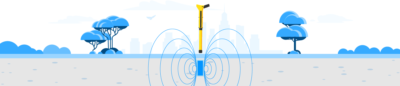 Infographic how does magnetic locating work