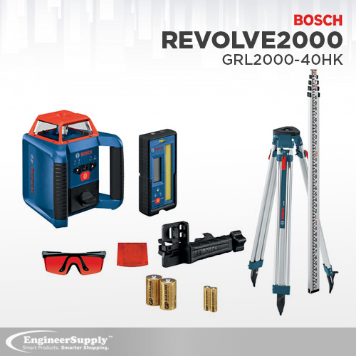 Introducing bosch revolve rotary lasers GRL2000-40HK