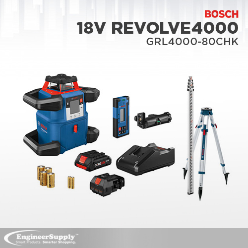 Introducing bosch revolve rotary lasers GRL4000-80CHK