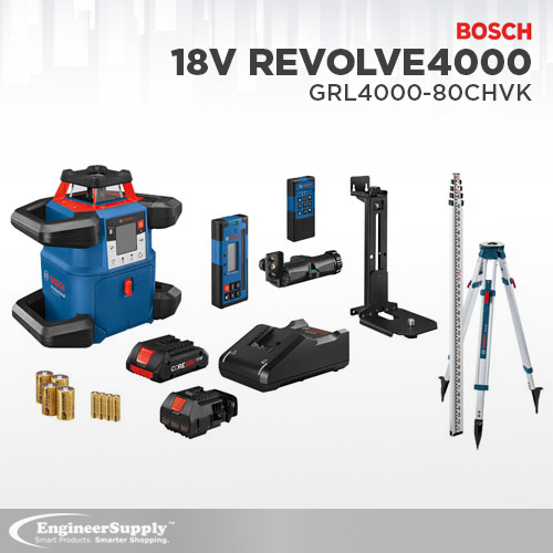 Introducing bosch revolve rotary lasers GRL4000-80CHVK