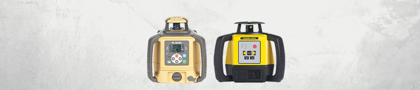 rotary laser levels for grading and landscaping