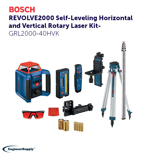 rotary laser levels for grading and landscaping PI REVOLVE2000