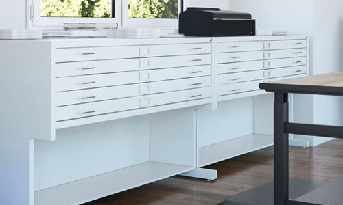 Safco Facil Small Steel Flat File