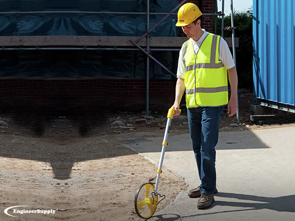 Construction discount measuring wheel