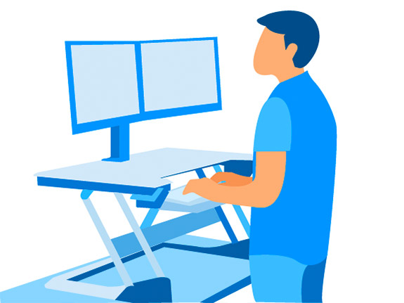 types and benefits of stand up desk