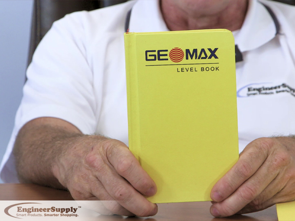 Video geomax field books