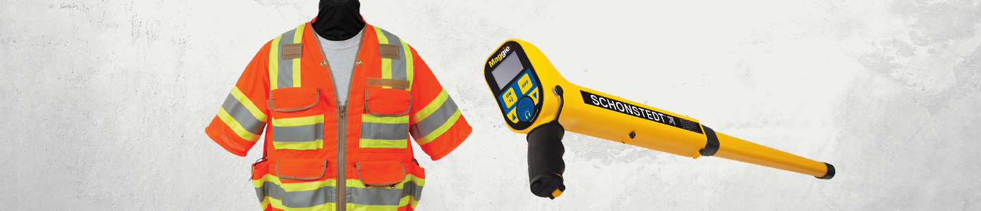 Free Seco Safety Vest with the Schonstedt Maggie