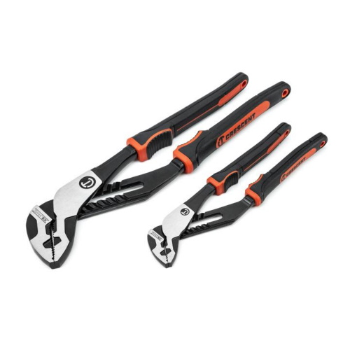 Crescent 2 Pc. Z2 K9™ Straight Jaw Dual Material Tongue and Groove Pliers Set - RTZ2CGSET2