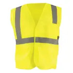 Custom Safety USA Custom High-Vis Mesh Safety Vest - ANSI Class 2, Logo Printing, Lime - (8 Sizes Available) ET18723